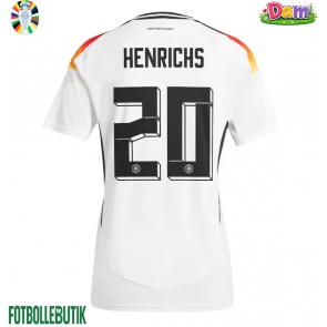 Tyskland Benjamin Henrichs #20 Hemmatröja Kvinnor EM 2024 Kortärmad